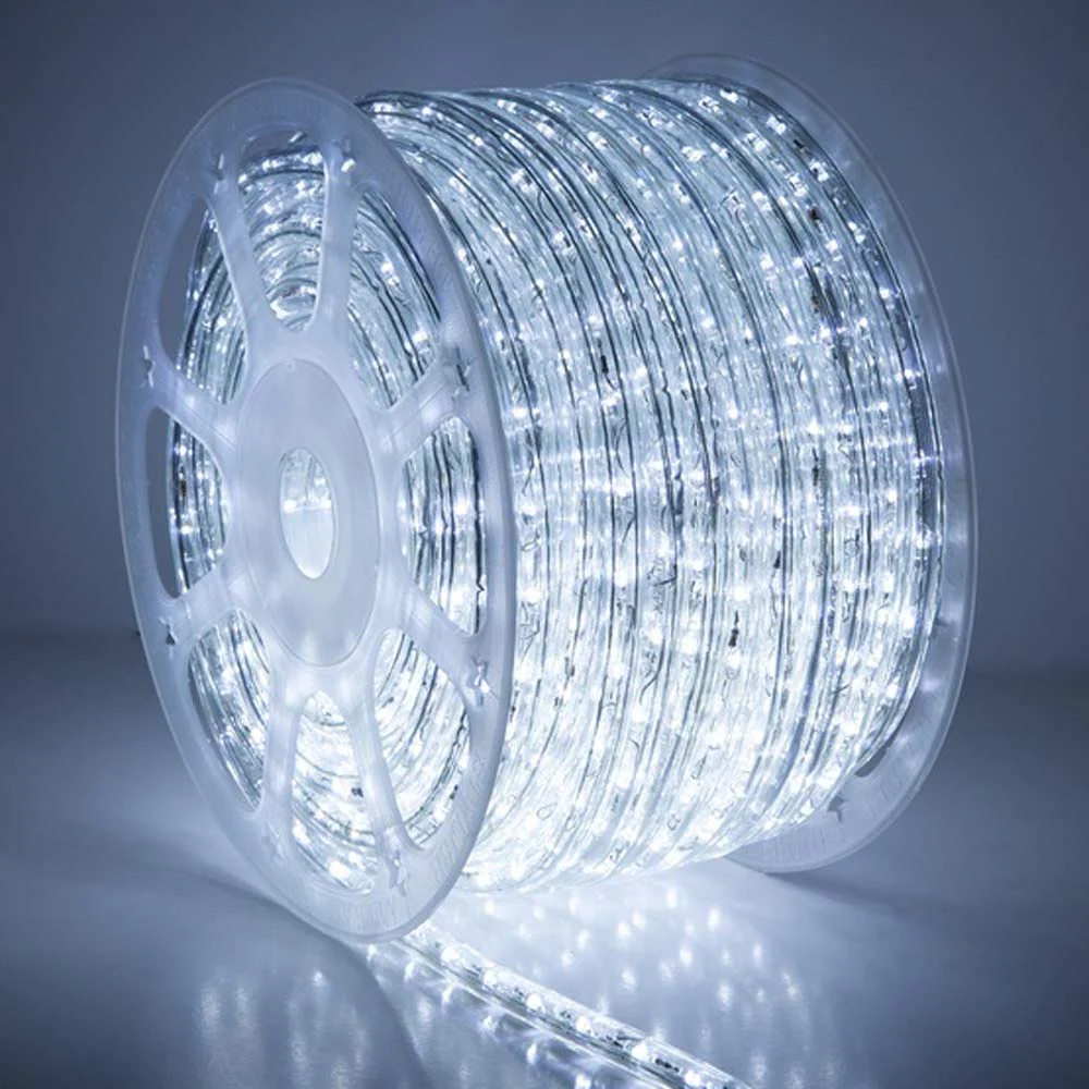 Wintergreen 150 ft Cool White Twinkle LED Rope Light 2-Wire